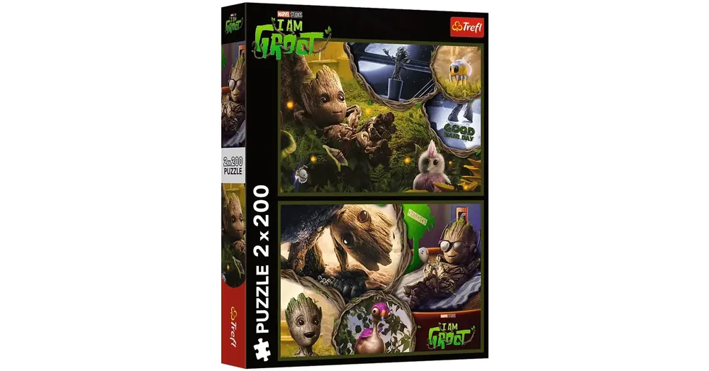 Marvel Én vagyok Groot 2×200 db-os puzzle – Trefl Csak ma