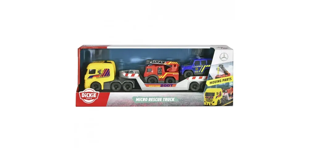 Micro Rescue Truck mentőautó szett – Dickie Toys Azonnali szállítás