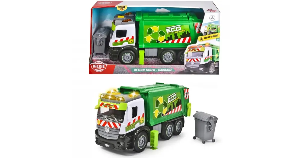 Action Truck Szemetesautó hanggal és fénnyel – Dickie Toys Akció