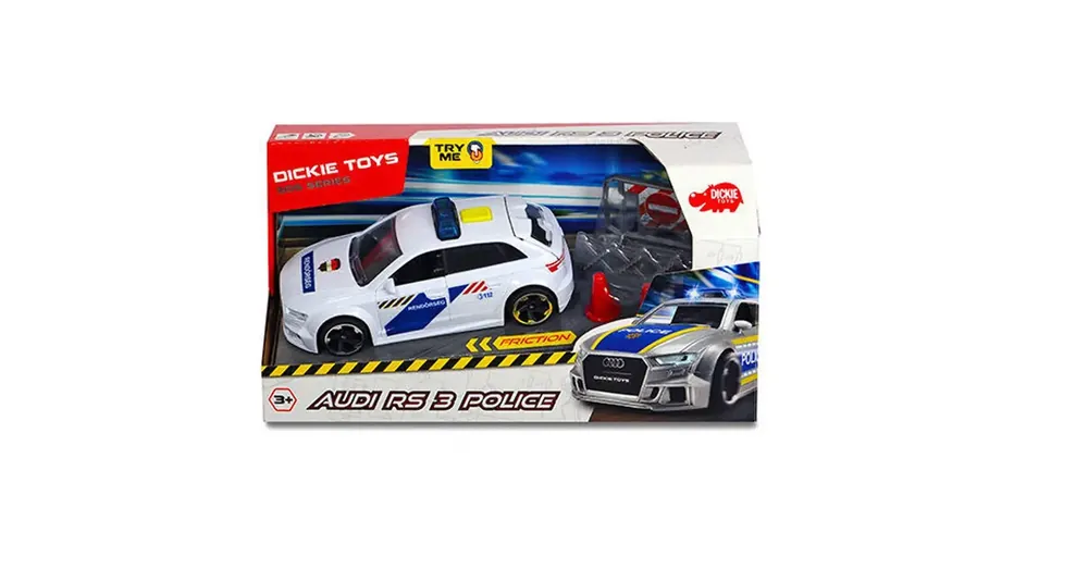 Audi RS3 rendőrautó – Dickie Toys Vásárlói kedvenc