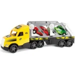 Magic Truck Autószállító kamion fluoreszkáló lámpákkal 81 cm – Wader Kiárusítás