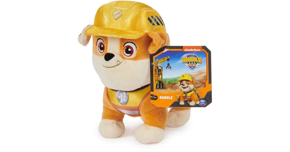 Mancs őrjárat Rubble és csapata Rubble plüss 19 cm- Spin Master Biztonságos vásárlás
