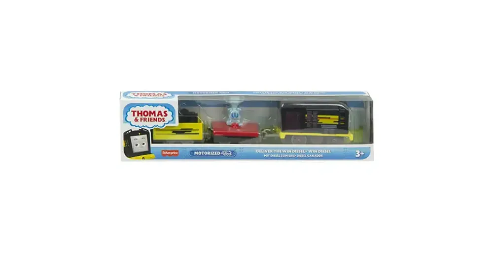 Thomas és barátai Győztes Diesel motorizált szerelvény – Mattel Ajánlat