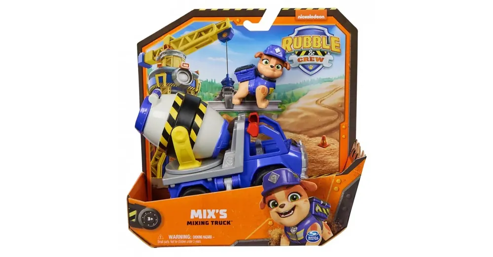 Mancs őrjárat Rubble Crew Rubble Mixer autója – Spin Master Azonnal elérhető