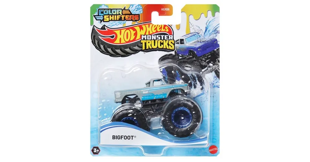 Hot Wheels Monster Trucks Színváltós autó – Bigfoot – Mattel Alacsony ár