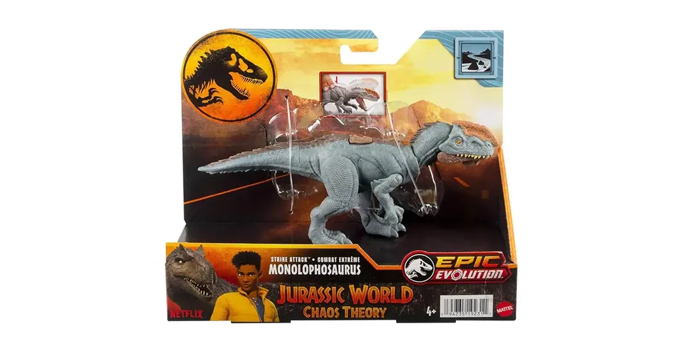 Jurassic World Támadó Dinó Monolophosaurus – Mattel Kedvezmény