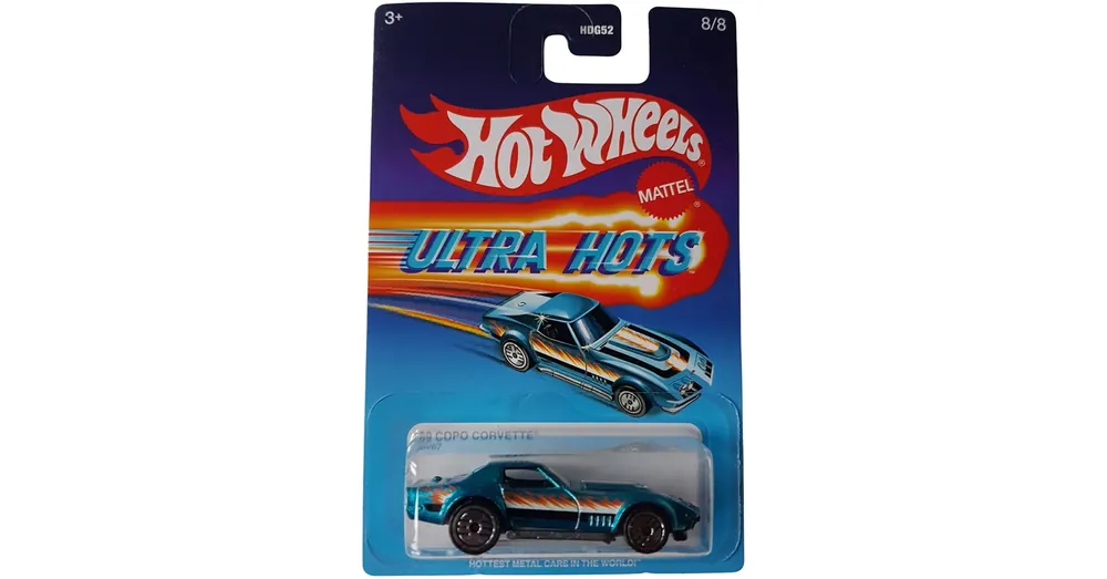 Hot Wheels ‘69 COPO Corvette Ultra Hots kisautó 1/64 – Mattel Prémium