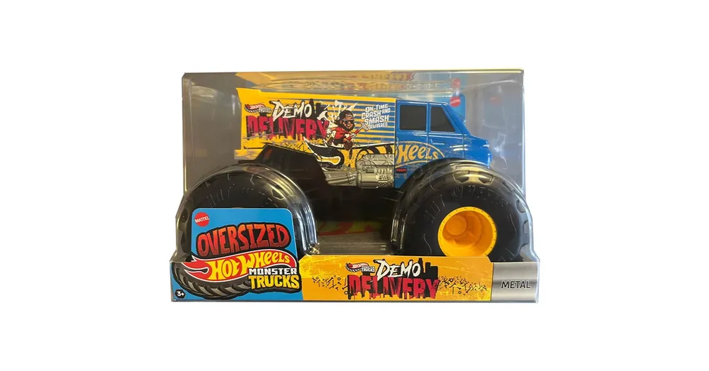 Biztonságos fizetés Hot Wheels Demo Delivery Monster Trucks 1/24 – Mattel