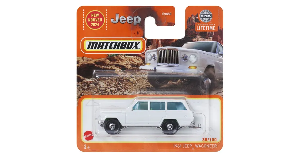 Népszerű Matchbox 1964 Jeep Wagoneer kisautó 1/64 – Mattel