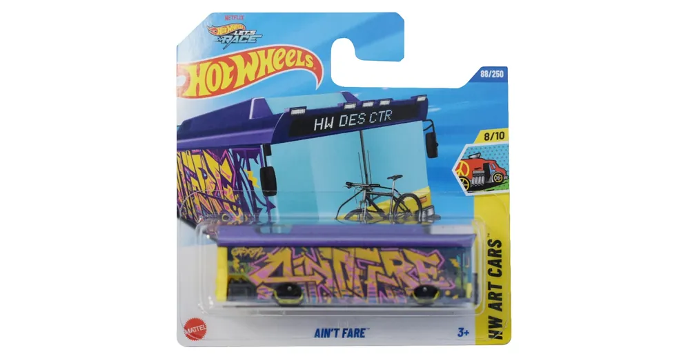 Azonnali szállítás Hot Wheels Ain‘t Fare lila kisautó 1/64 – Mattel