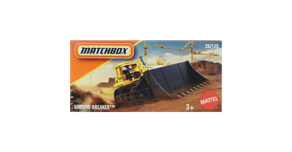 Legnépszerűbb Matchbox Papírdobozos Ground Breaker kisautó 1/64 – Mattel