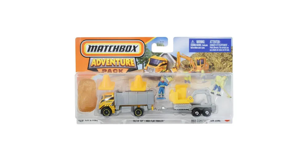 Matchbox Tilt N‘ Tip kisautó utánfutóval szett 1/64 – Mattel Legjobb ár