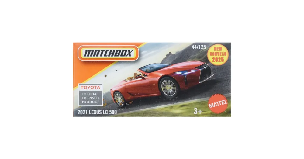 Biztonságos fizetés Matchbox Papírdobozos 2021 Lexus LC 500 kisautó kisautó 1/64 – Mattel
