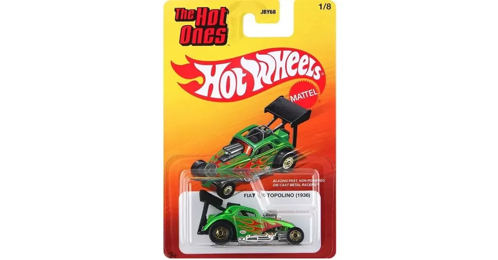 Hot Wheels The Hot Ones – Fiat 500 Topolino kisautó – Mattel Biztonságos vásárlás