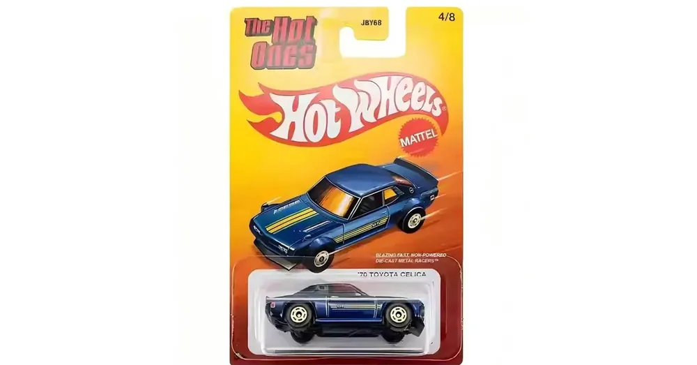 Legkelendőbb Hot Wheels The Hot Ones – ‘70 Toyota Celica kisautó – Mattel