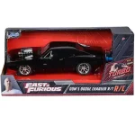 Gyors szállítás Halálos iramban RC Dom‘s Dodge Charger R/T távirányítós autó 1/24 – Simba Toys