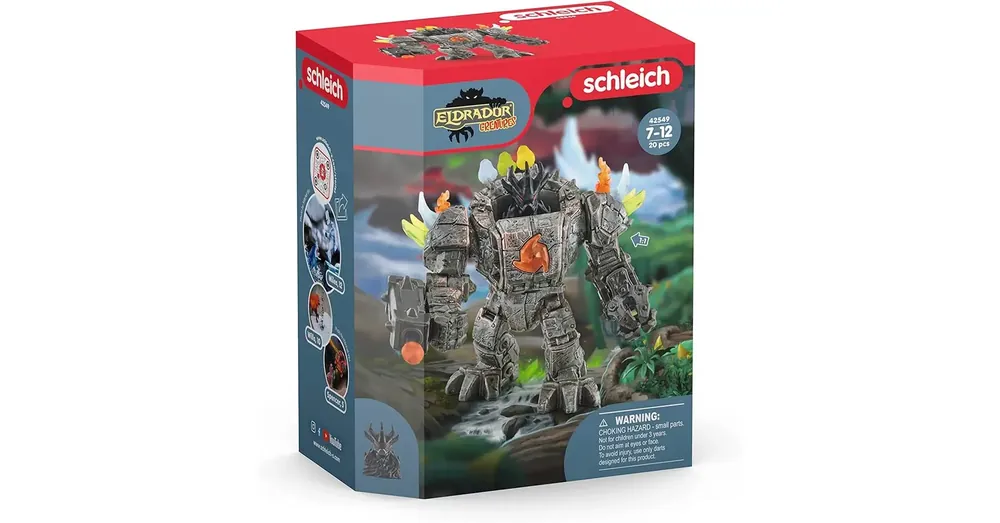 Alacsony ár Schleich Master robot mini figurával (42549)