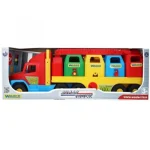 Outlet Magic Truck Szelektív kukásautó 80 cm – Wader