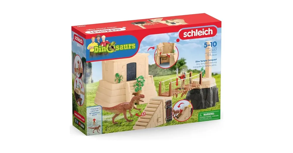 Schleich Dinó templom kaland szett (41657) Szuper akció