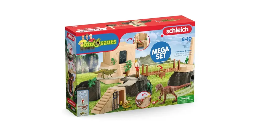 Schleich Dínó Templom legyőzése szett (42656) Biztonságos vásárlás