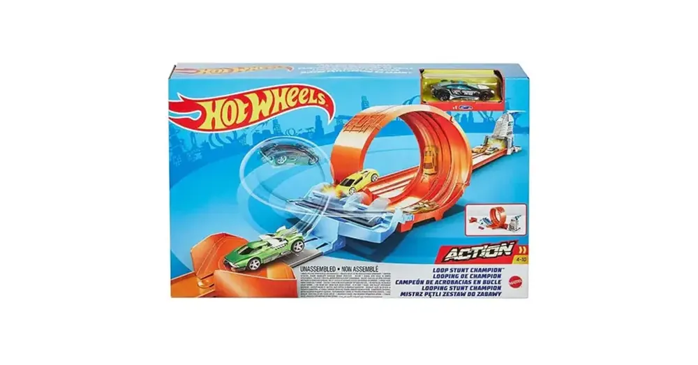 Hot Wheels Loop Stunt bajnokság pályaszett – Mattel Azonnali szállítás