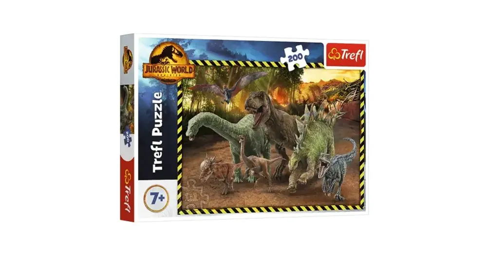 Jurassic World Dinók a Jurassic Parkból 200 db-os puzzle – Trefl Legkelendőbb