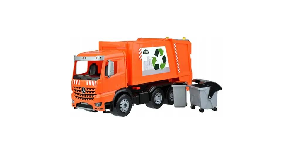 Gyors kiszállítás LENA Mercedes Worxx Arocs szelektív hulladékszállító kukásautó 54 cm