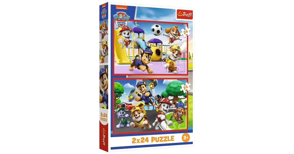 Mancs Őrjárat egy játékos nap 2×24 db-os puzzle – Trefl Biztonságos vásárlás