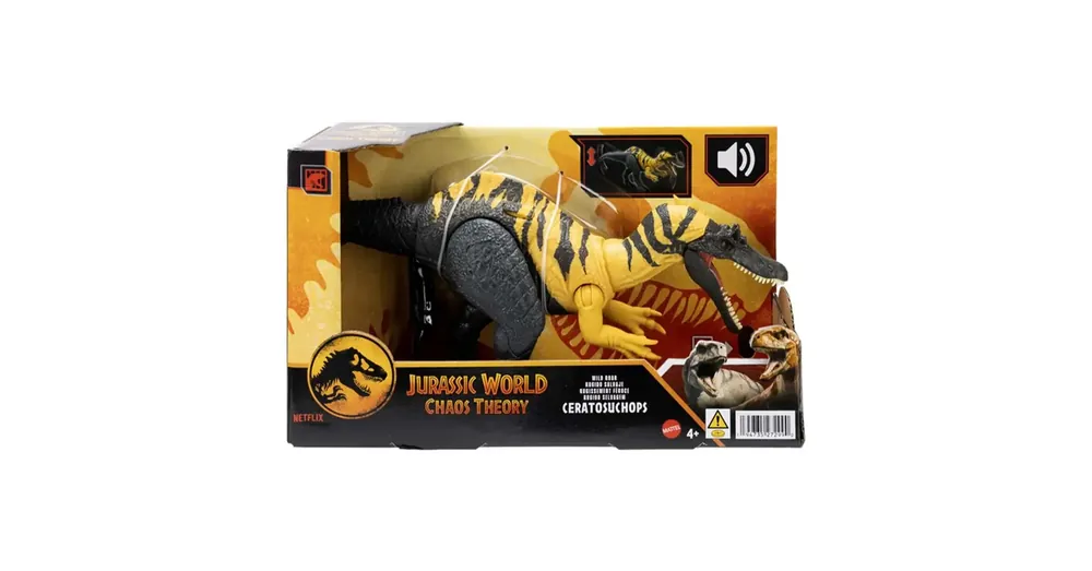 Expressz kézbesítés Jurassic World Támadó Dinó Hanggal Ceratosuchops – Mattel