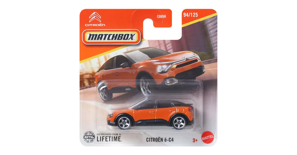Olcsóbb Matchbox Citroen-e C4 kisautó 1/64 – Mattel