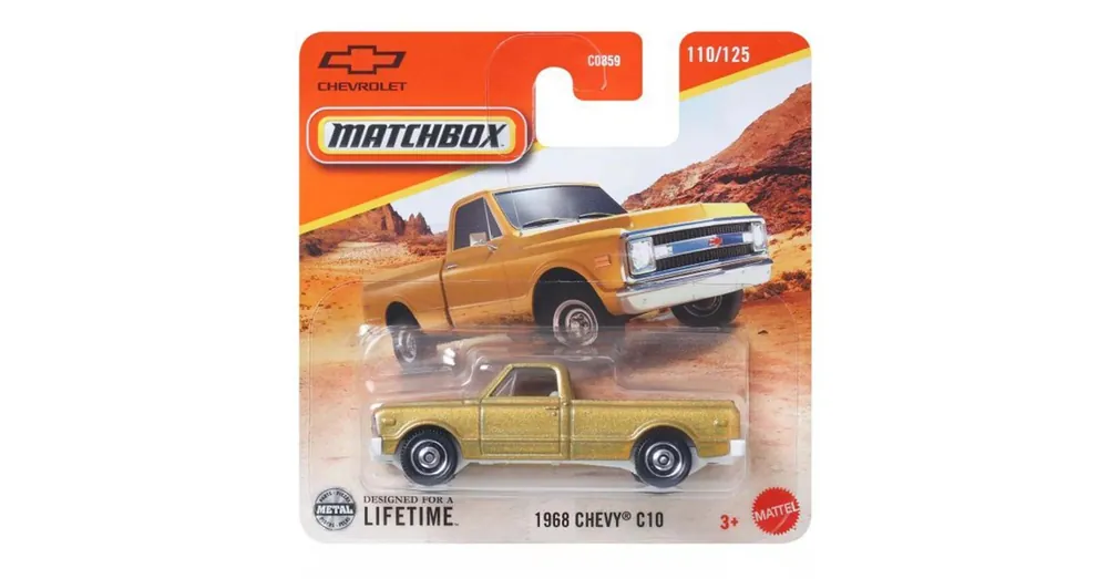 Különleges ajánlat Matchbox 1968 Chevy C10 kisautó 1/64 – Mattel