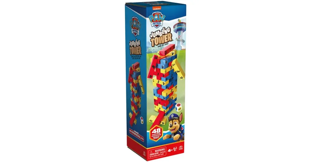 Expressz kézbesítés Mancs őrjárat Színes toronyépítő jenga játék – Spin Master