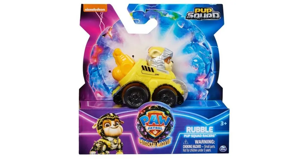 Prémium Mancs Őrjárat A Szuperfilm Pup Squad Racers Rubble minifigura járművel – Spin Master