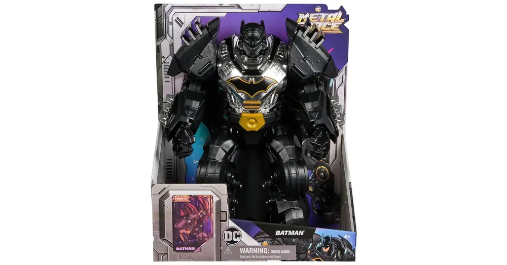 DC Comics Metal Force Batman 30 cm-es akciófigura – Spin Master Biztonságos fizetés