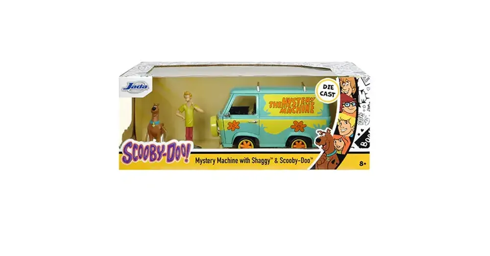 Szuper ajánlat Scooby Doo figura és Csodajárgány autómodell 1/24 – Simba Toys