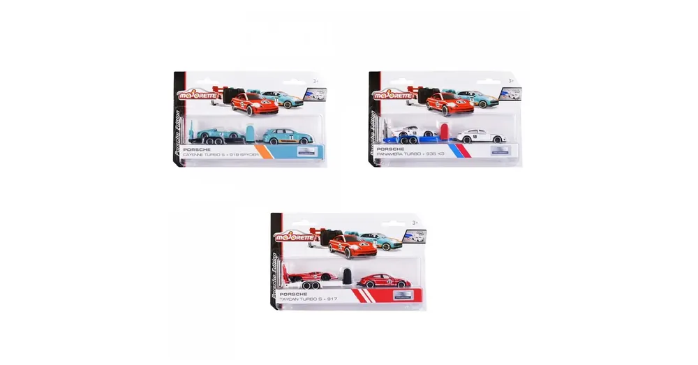 Újdonság Majorette Porsche autók utánfutóval többféle változatban – Simba Toys
