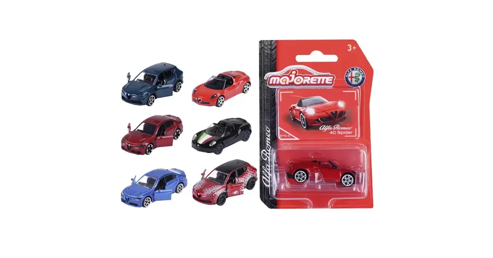 Majorette Alfa Romeo Collection autómodellek többféle változatban 1/64 1 db Biztonságos fizetés