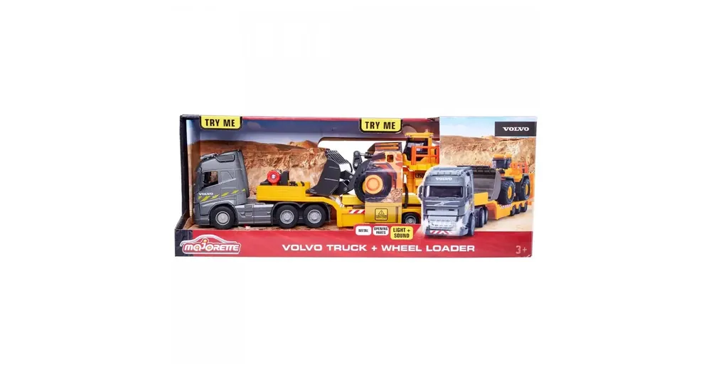 Ajánlat Majorette Volvo teherautó rakodóval fénnyel és hanggal – Simba Toys