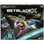 Beyblade X Xtreme Battle aréna szett kilövővel és Dagger Dran és Tusk Mammoth pörgettyűvel – Hasbro Különleges ajánlat
