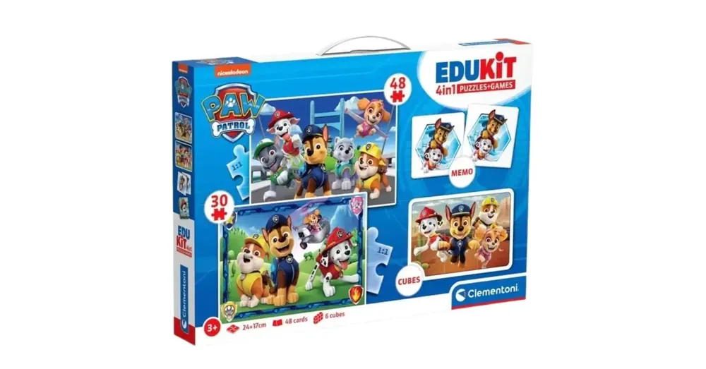Kiárusítás Edukit Mancs Őrjárat 4 az 1-ben játékgyűjtemény – Clementoni