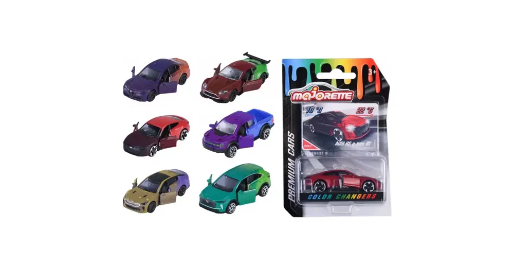 Outlet Majorette Színváltós kisautók többféle változatban 1 db – Simba Toys