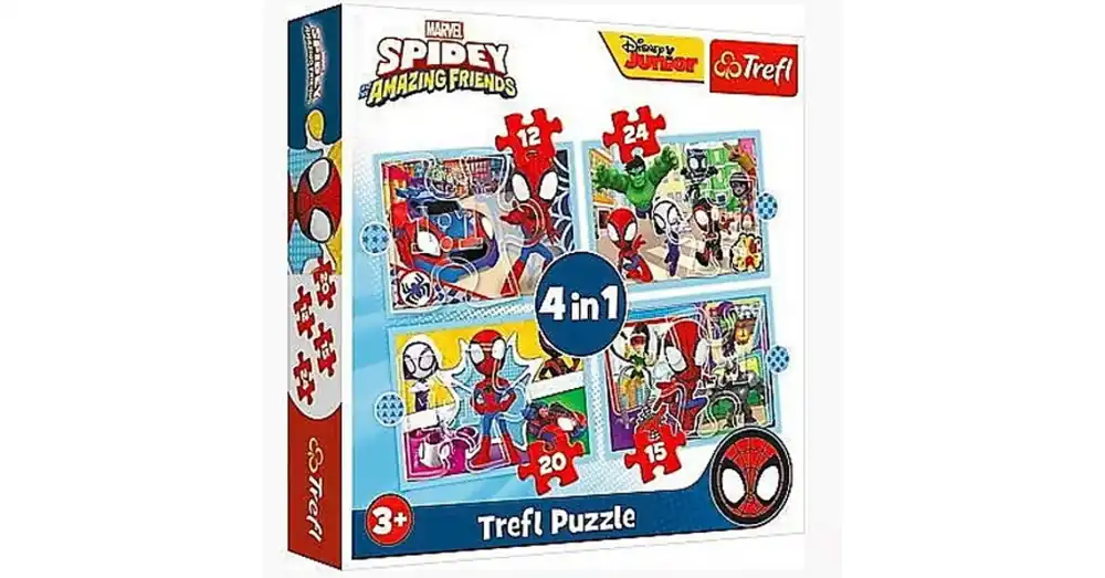 Póki és csodálatos barátai 4az1-ben puzzle szett – Trefl Exkluzív ajánlat