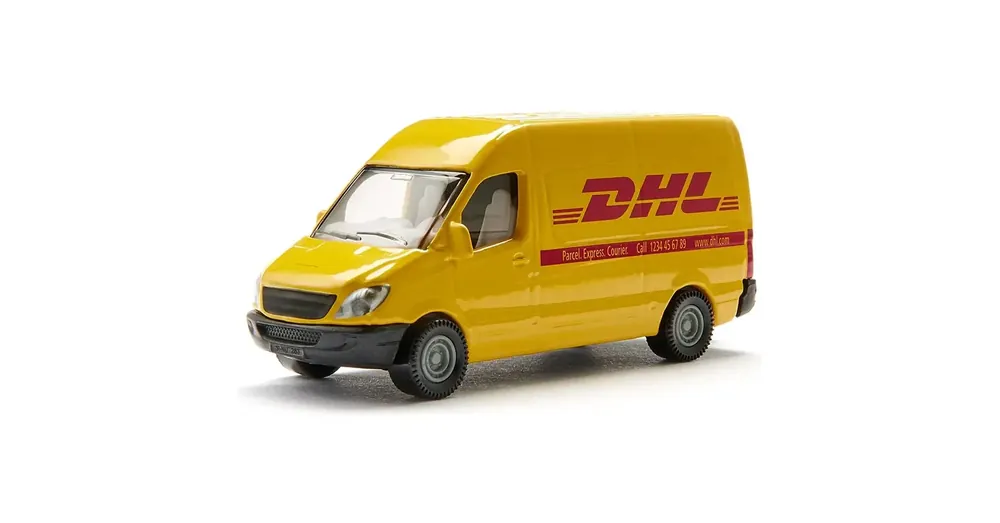 SIKU Mercedes-Benz DHL furgon kisautó 1/86 Expressz szállítás