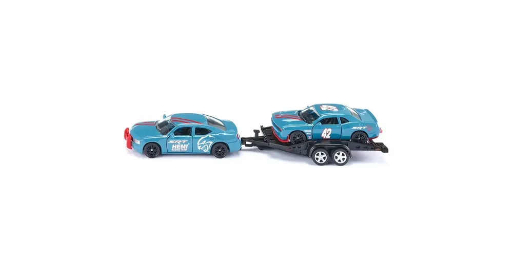 Vásárlói kedvenc SIKU Dodge Charger + Dodge Challenger SRT Racing kisautó kétdarabos szett 1/55