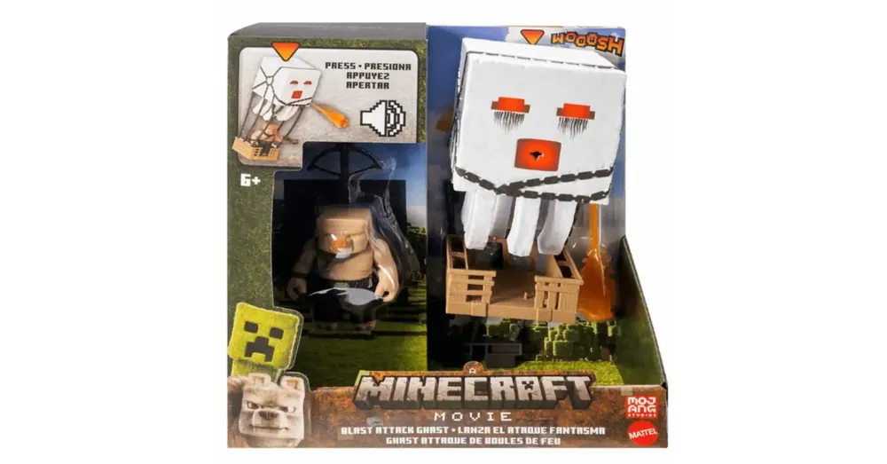 Biztonságos fizetés Minecraft Egy Minecraft film főgonosz akciófigura szett – Mattel