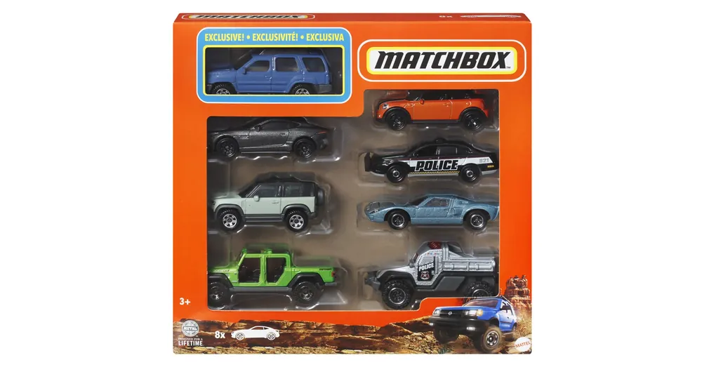 Matchbox 8 db-s kisautó szett exkluzív Nissan terepjáróval – Mattel Nézd meg most
