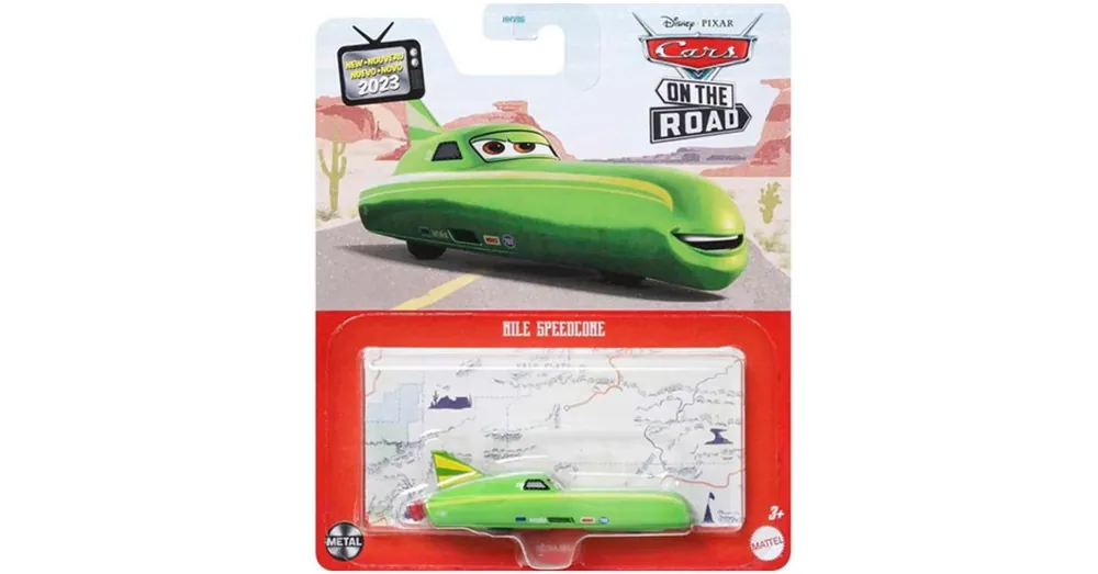 Árcsökkenés Verdák Nile Speedcone karakter kisautó 1/55 – Mattel