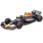 Biztonságos fizetés Bburago Red Bull RB19 F1 versenyautó fém autómodell 1/43 (Max Verstappen 1, Miami GP különkiadás, sisakos)