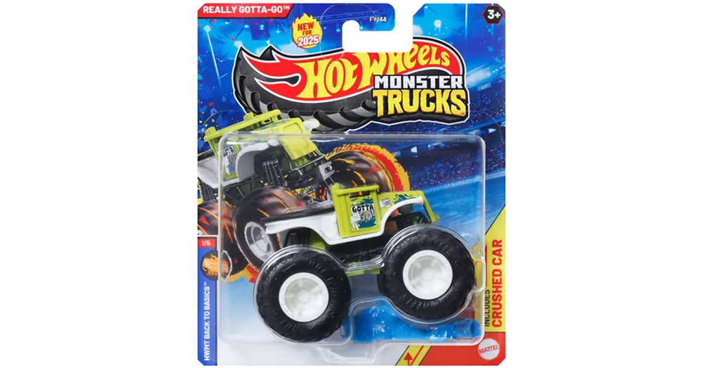 Olcsó Hot Wheels Monster Trucks Really Gotta-Go kisautó 1/64 – Mattel