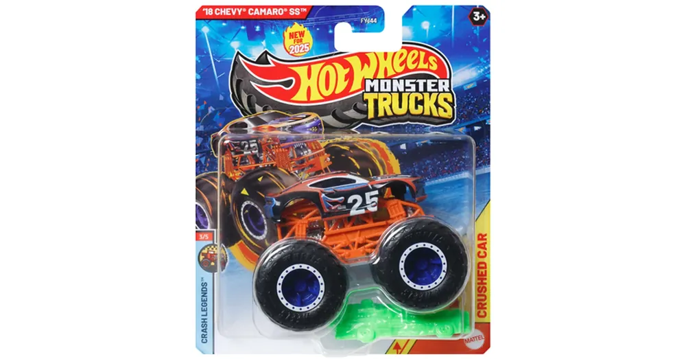 Vedd meg most Hot Wheels Monster Trucks ’18 Chevy Camaro SS kisautó 1/64 – Mattel